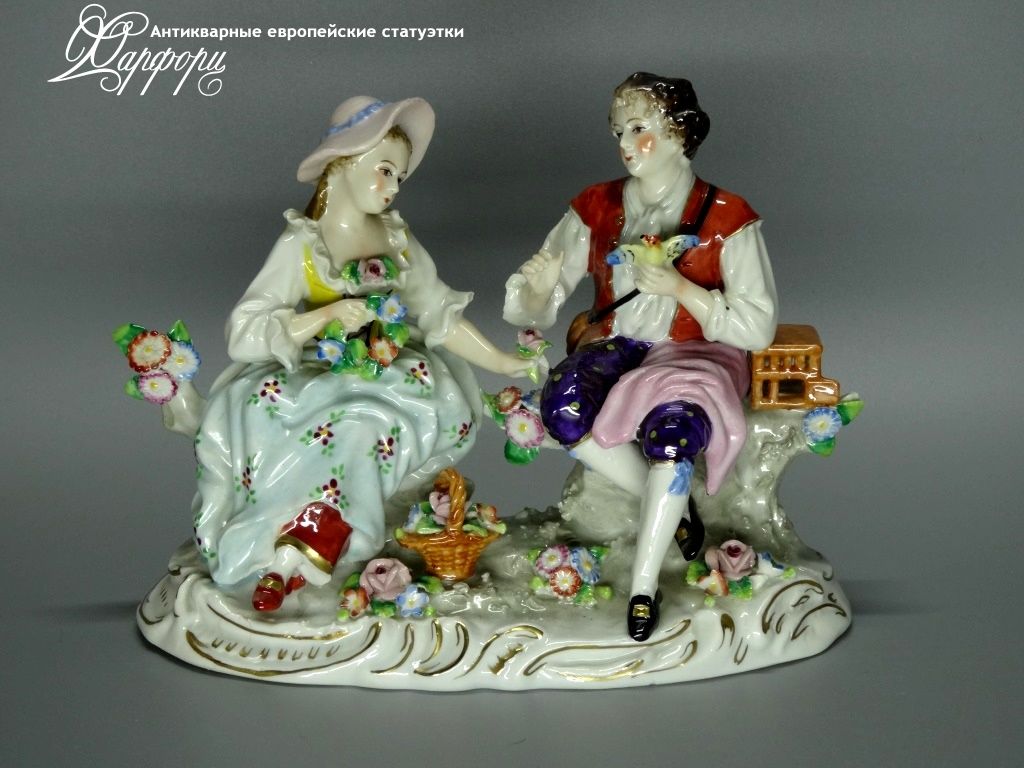 Фарфоровая статуэтка Германия Ernst Bohne & Söhne 1731